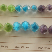 bead sample card