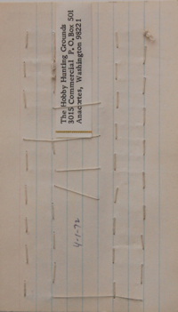 bead sample card