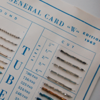 bead sample card